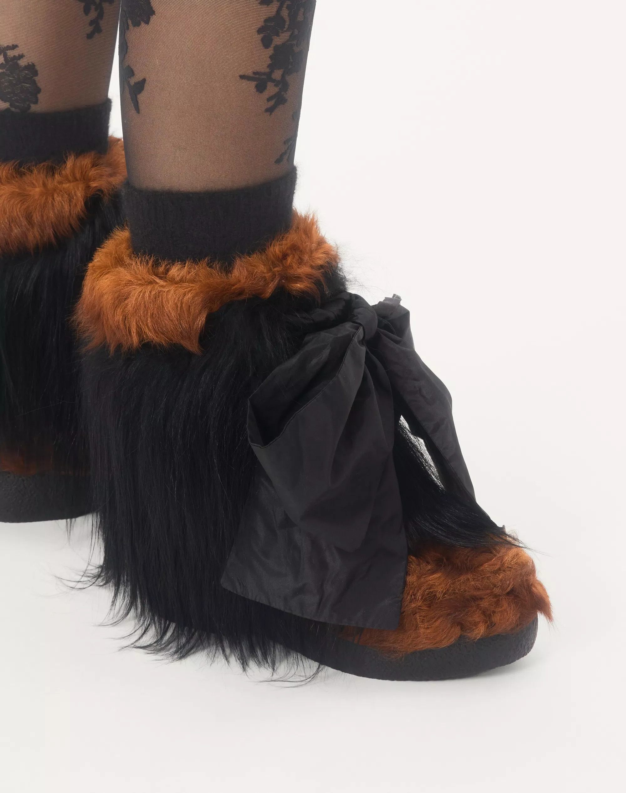 Valentino Snowish Fur Ankle Boot - Image 7